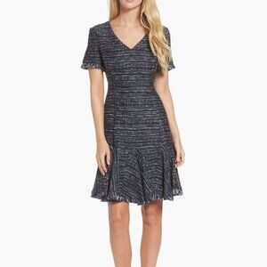 Eliza J Tweed Dress